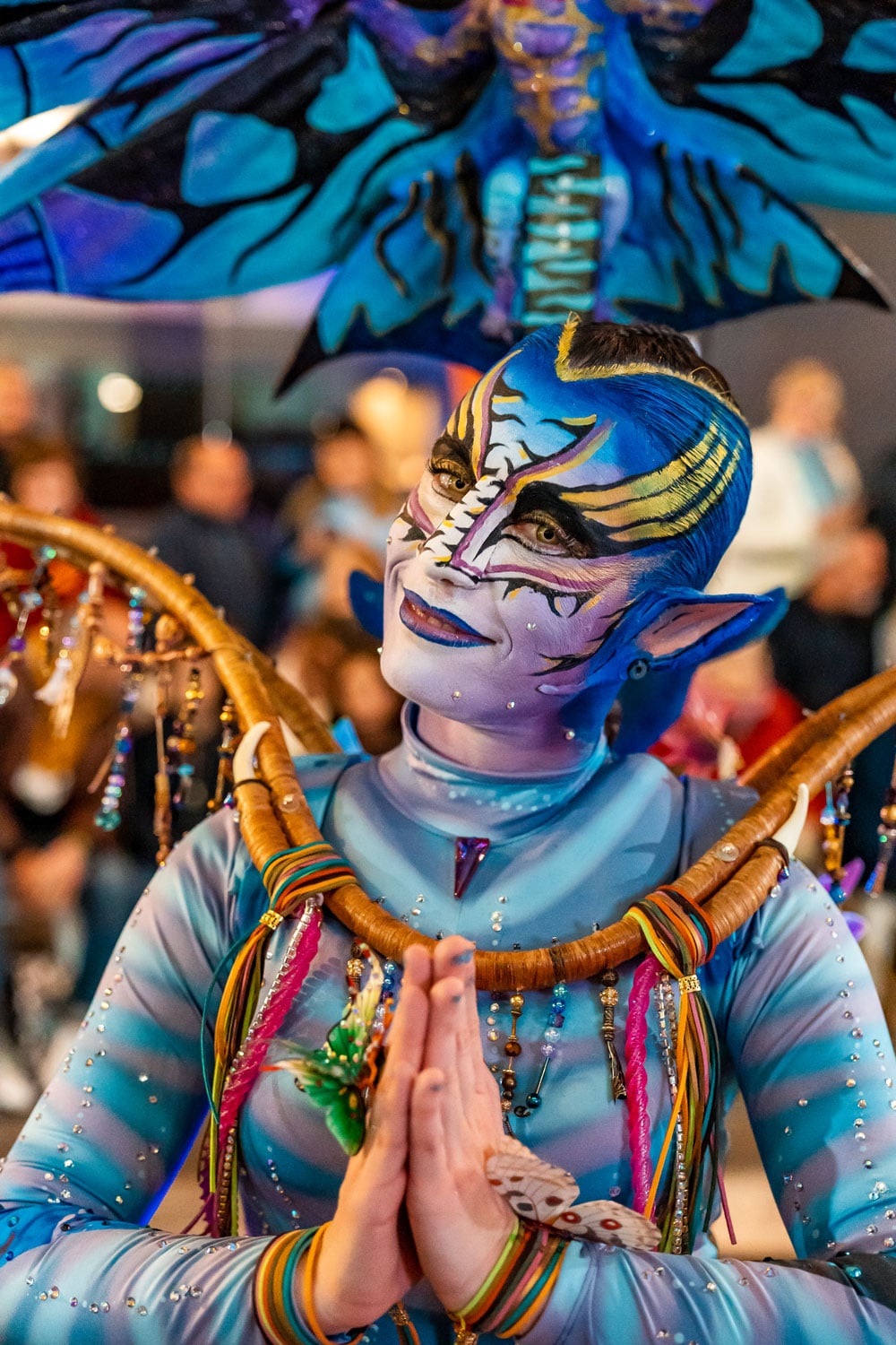 Spanish Carnival Colorful Performer