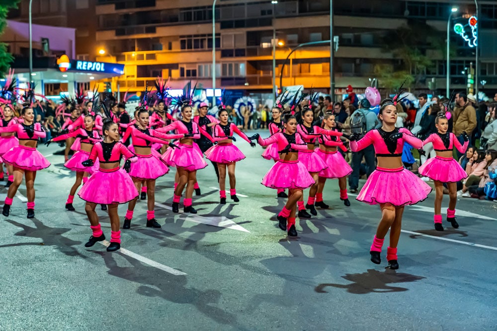 Spanish Carnival Performers