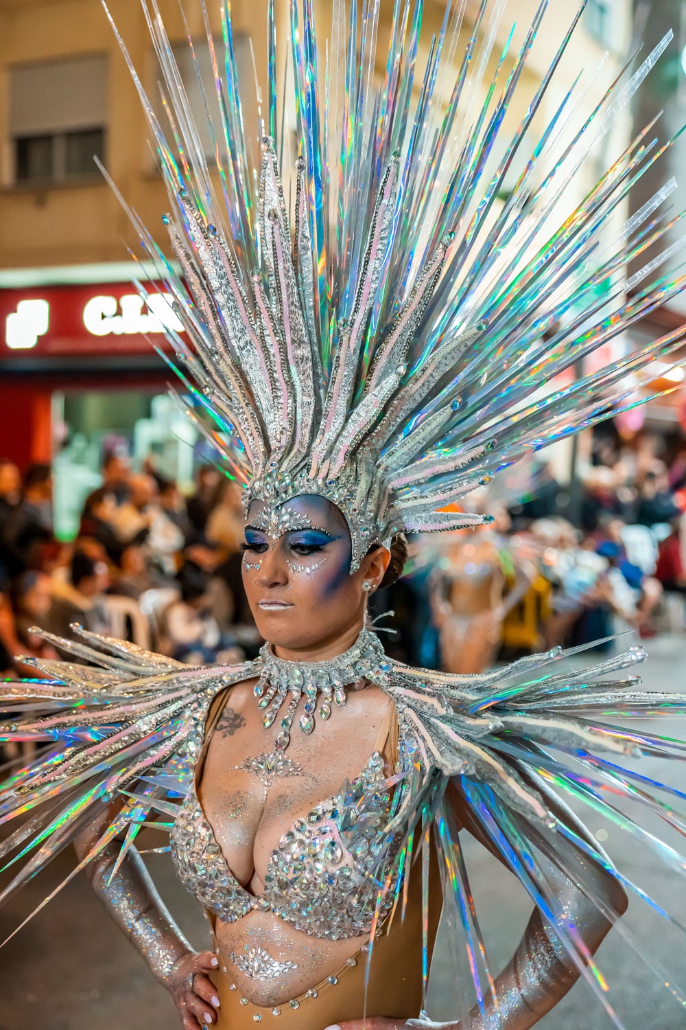 Women Wearing Carnival Costume
