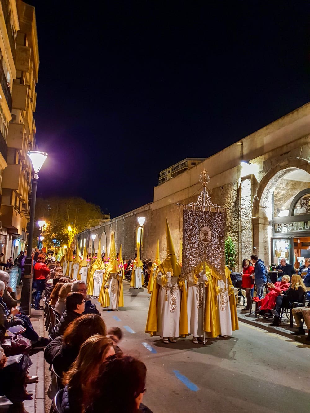 Semana Santa (Holy Week) procession in Cartagena, Spain