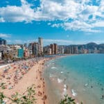 Spanish beach in Costa Blanca