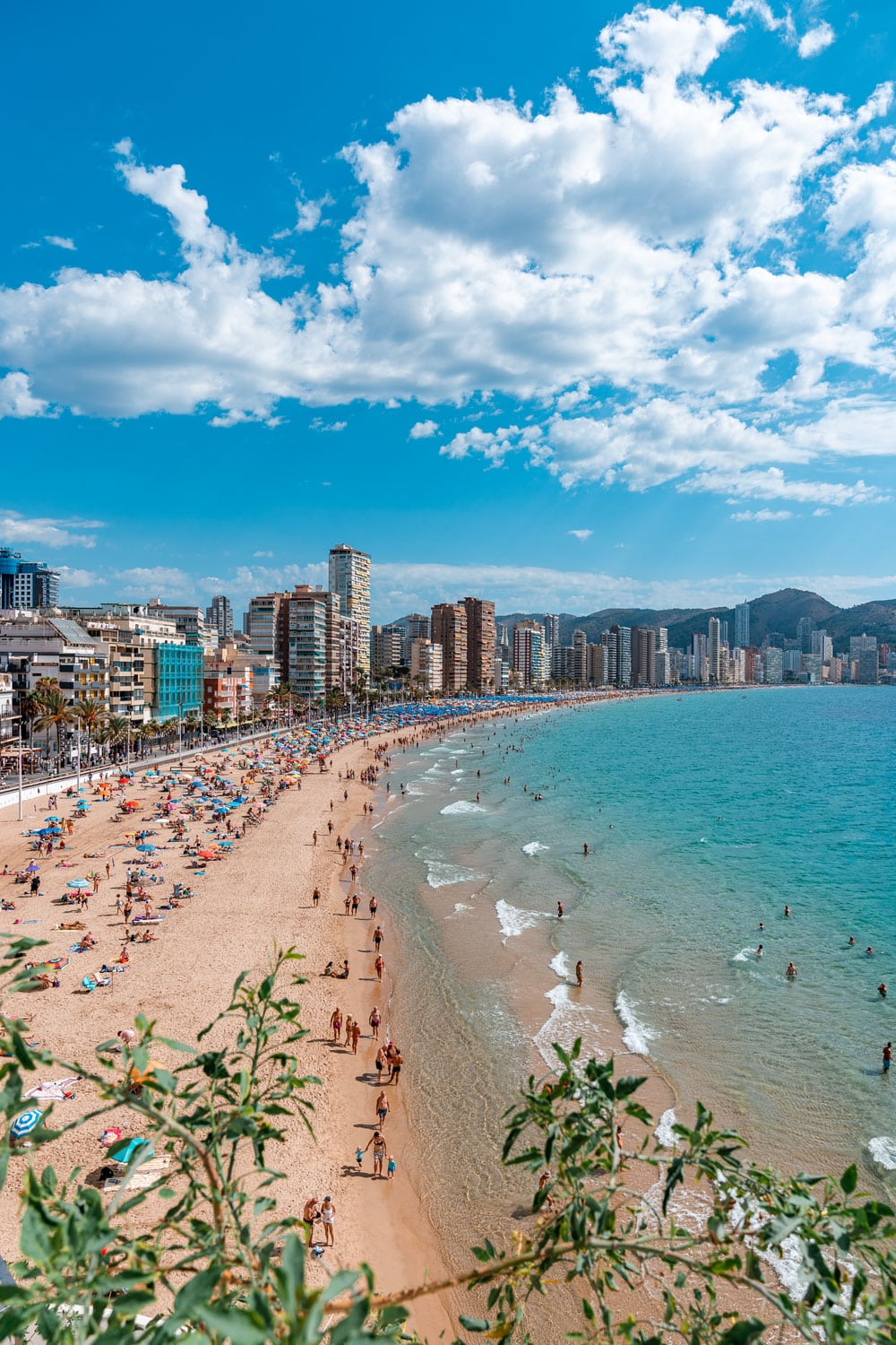 Spanish beach in Costa Blanca