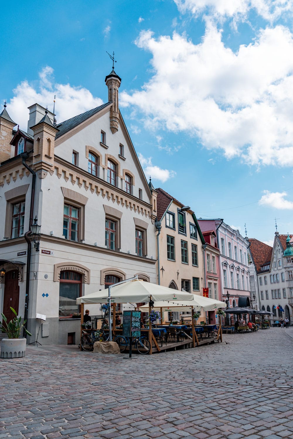 Street in Old Town Tallinn