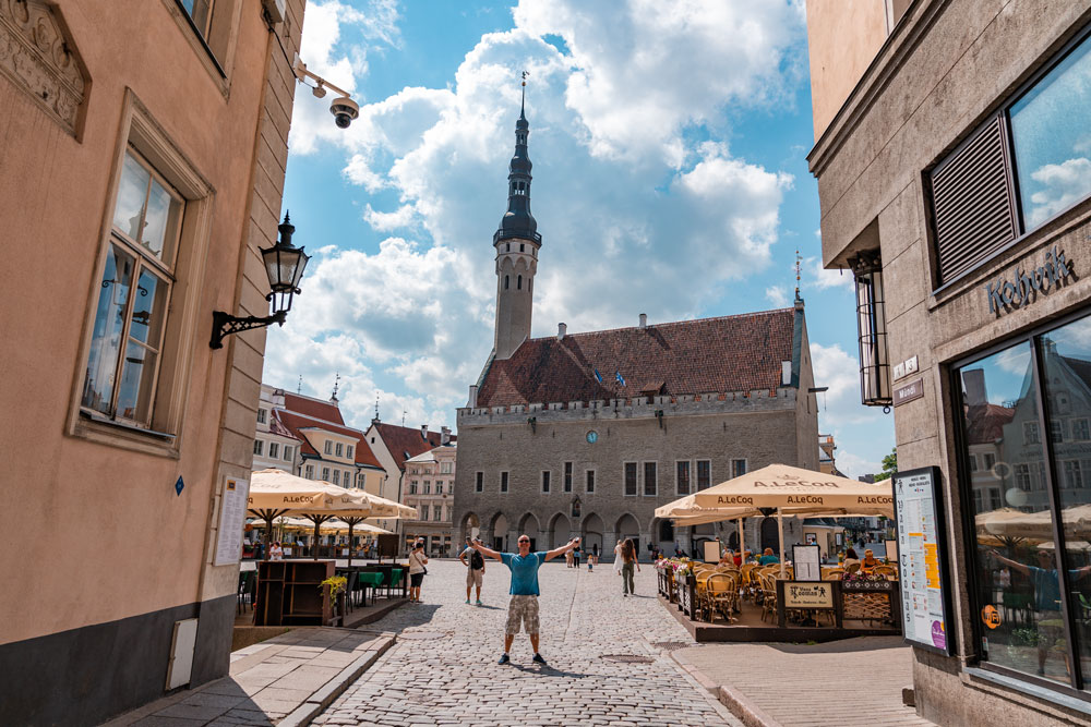 Tallinn Town Hall and Square