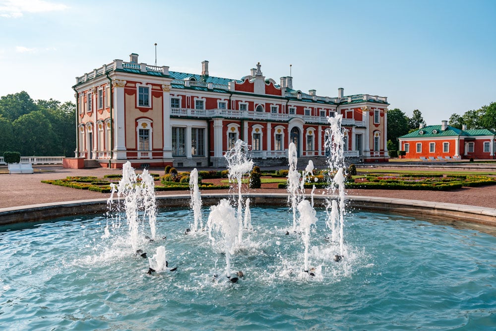 Fountain at Kadriorg Palace Garden, Tallinn