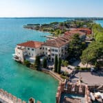 Italian Town Sirmione at Lake Garda