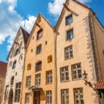 Beautiful Buildings in Tallinn Old Town