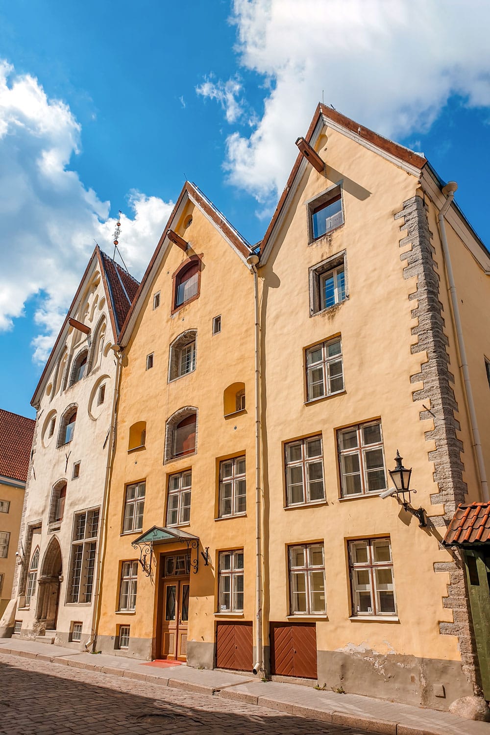 Beautiful Buildings in Tallinn Old Town