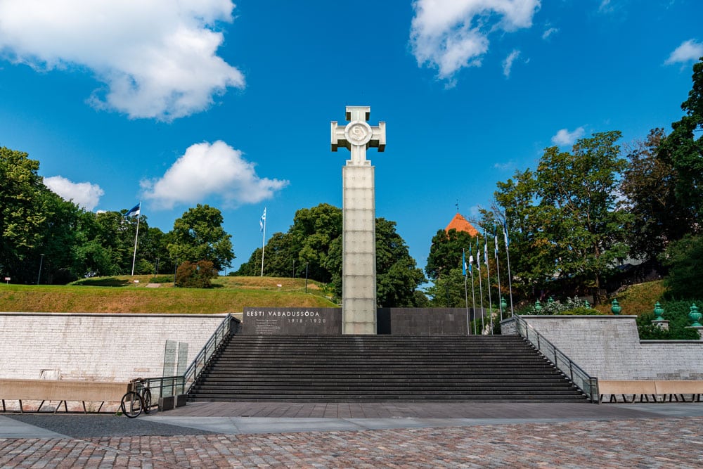 Impressive Estonian Independence Monument