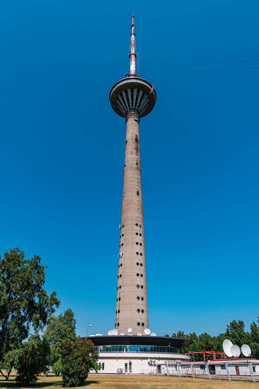 Tallinn TV Tower is the tallest building in northern Europe