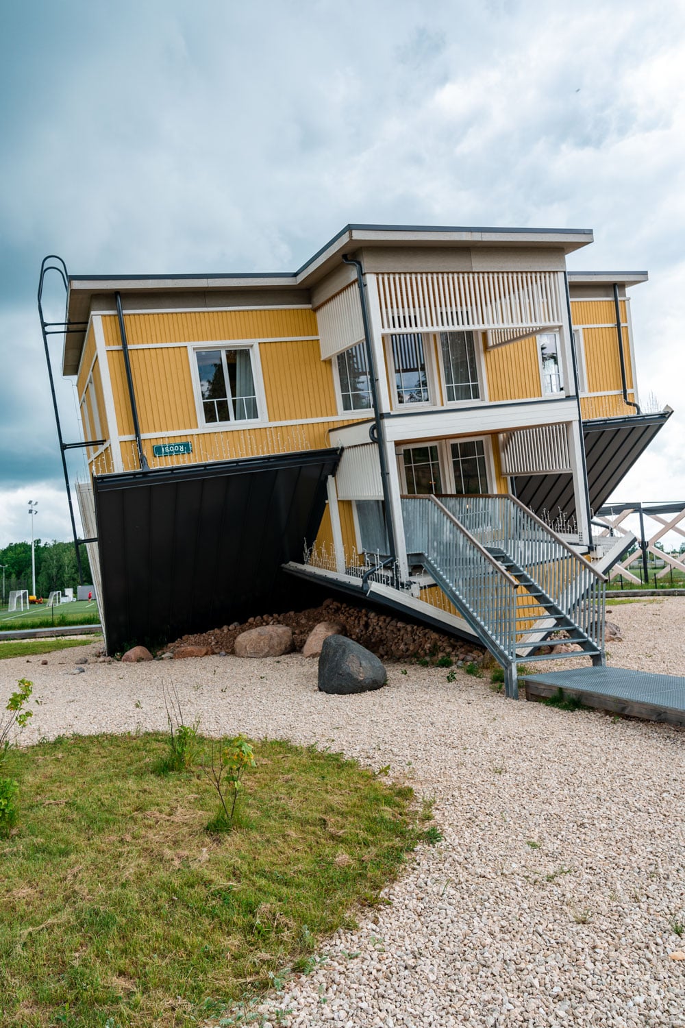 Unique Upside Down House in Tartu