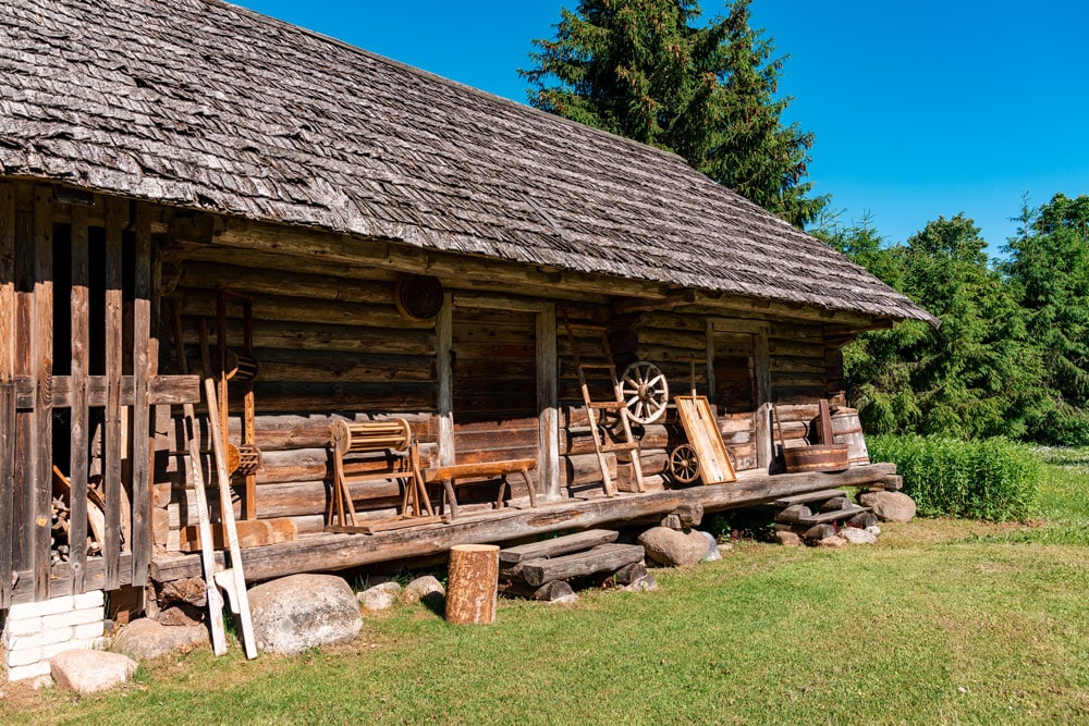 Historical Building at Karilatsi Open Air Museum