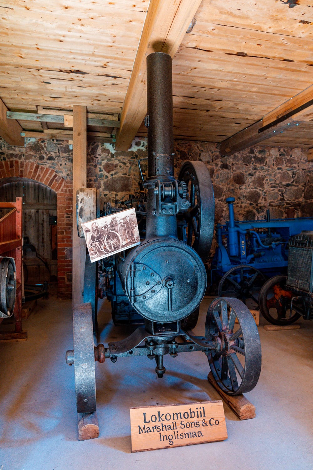 Marshall Sons and Co Portable Engine