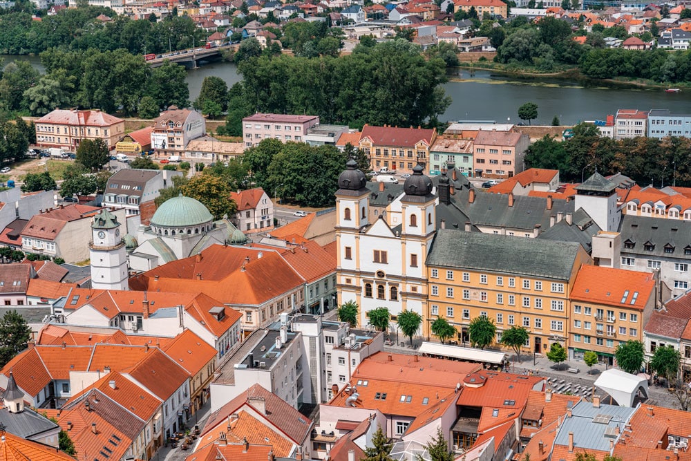 Trencin town views