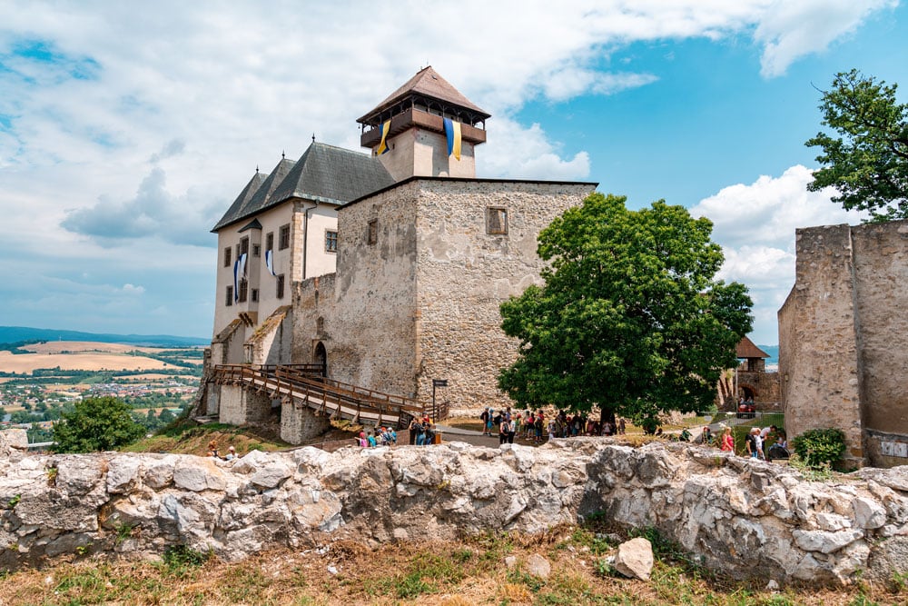 Trenčín Castle (Trenčiansky Hrad) and Matthew's Tower