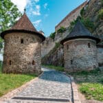 Entrance towers to Trencin Castle