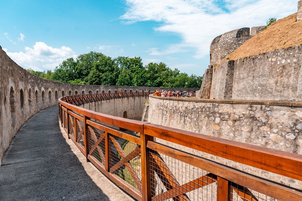 11th century castle walls