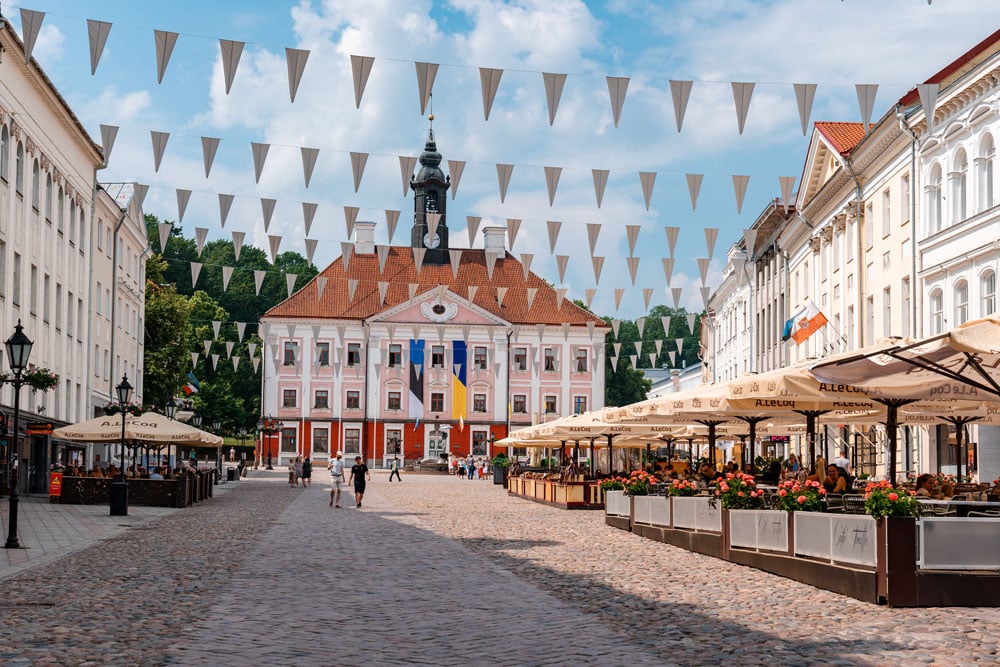 University town Tartu.