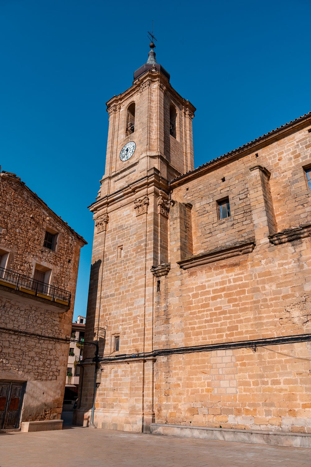 Valjunquera bell tower.