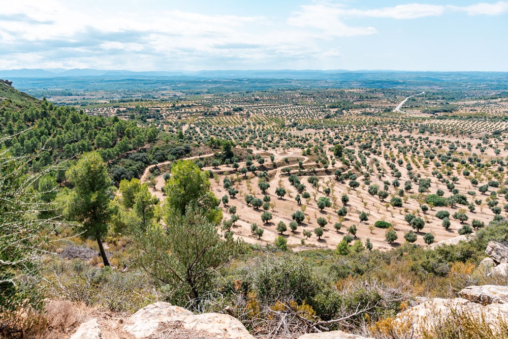 Matarrana countryside landscape.