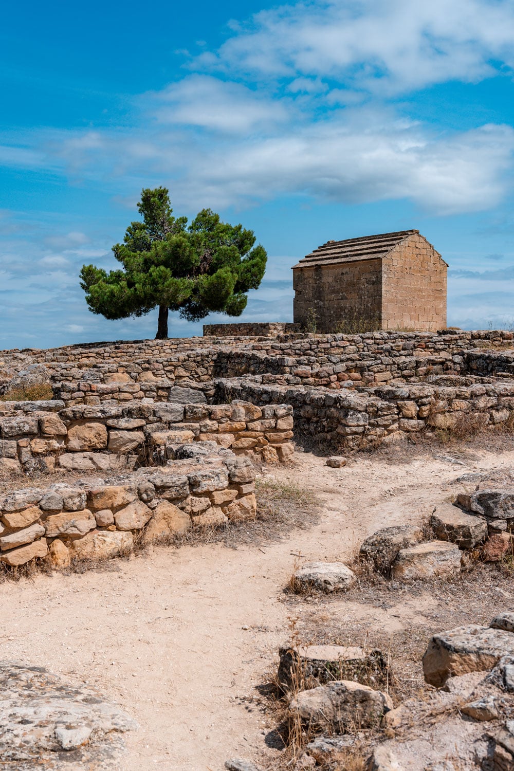 Ancient Iberian village of San Antonio in Calaceite.