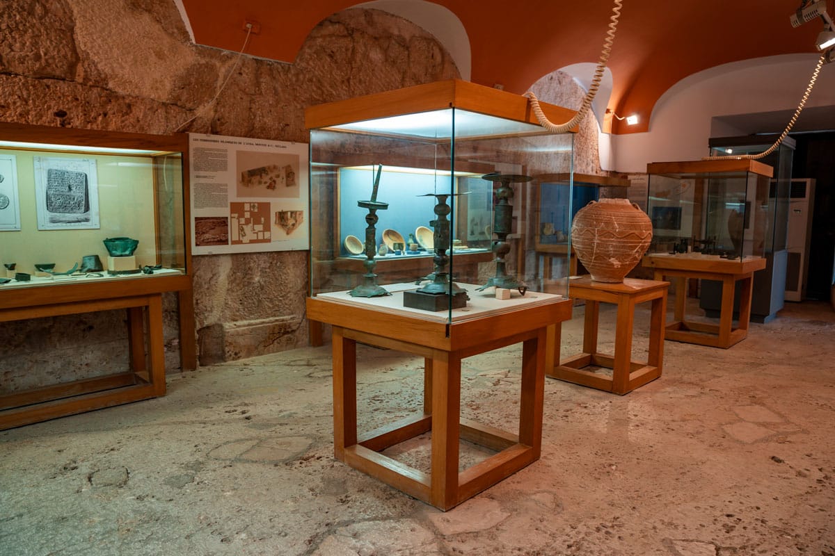 Castle archeological museum.