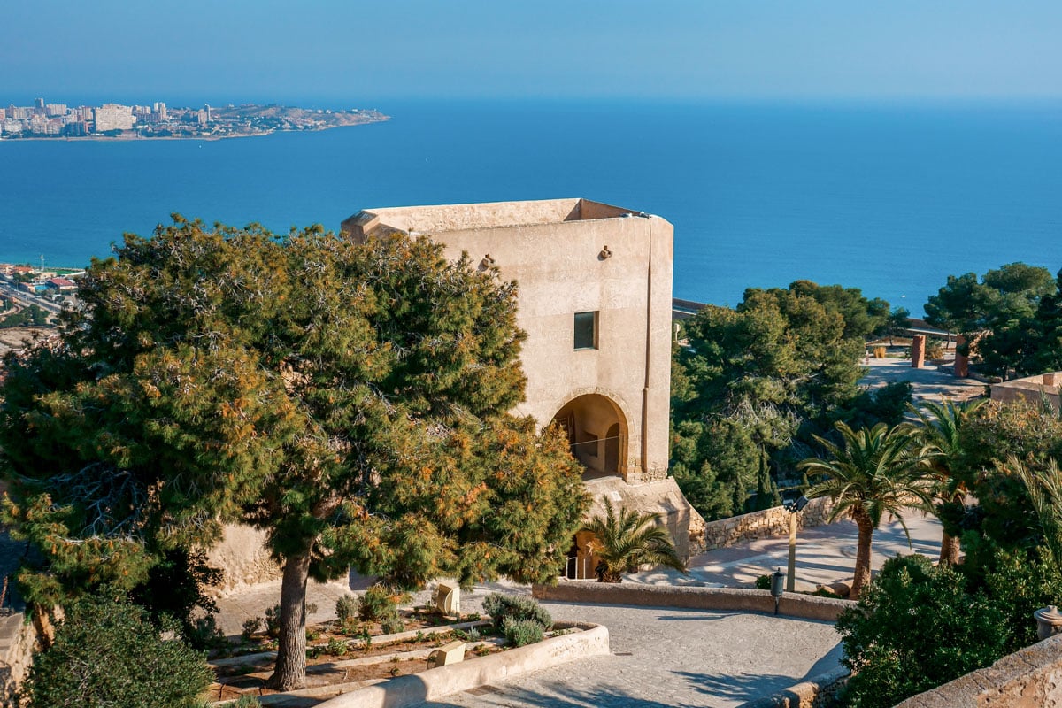View from Santa Barbara Castle.