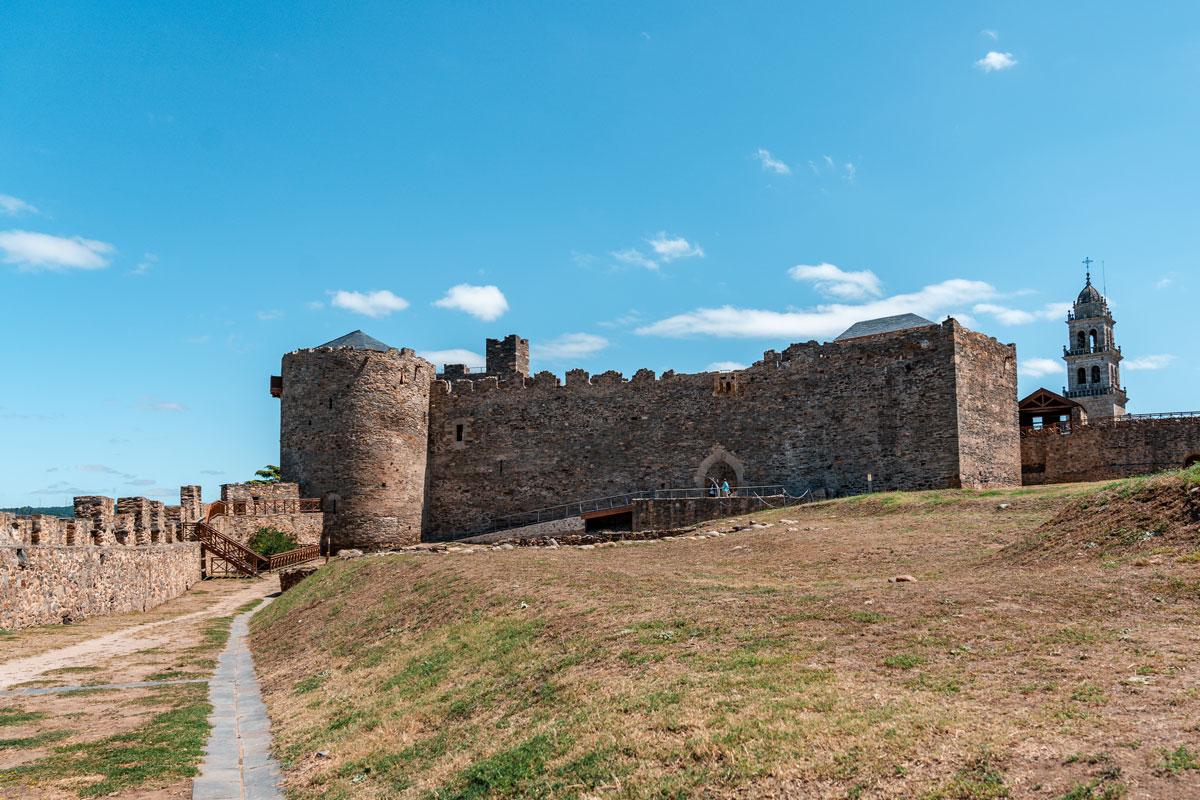 Impressive Ponferrada Templar Castle.