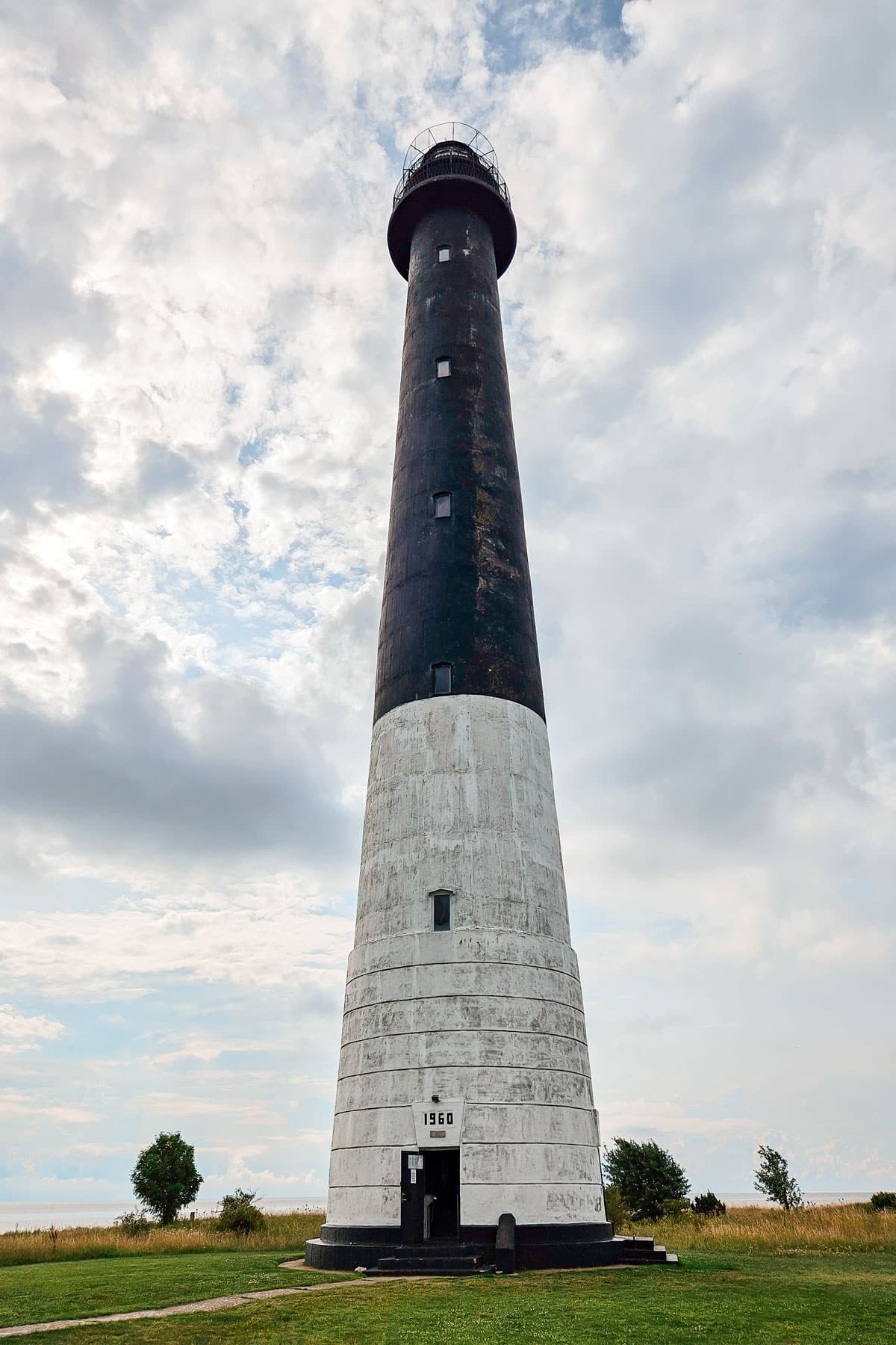 Sõrve Lighthouse concrete tower.