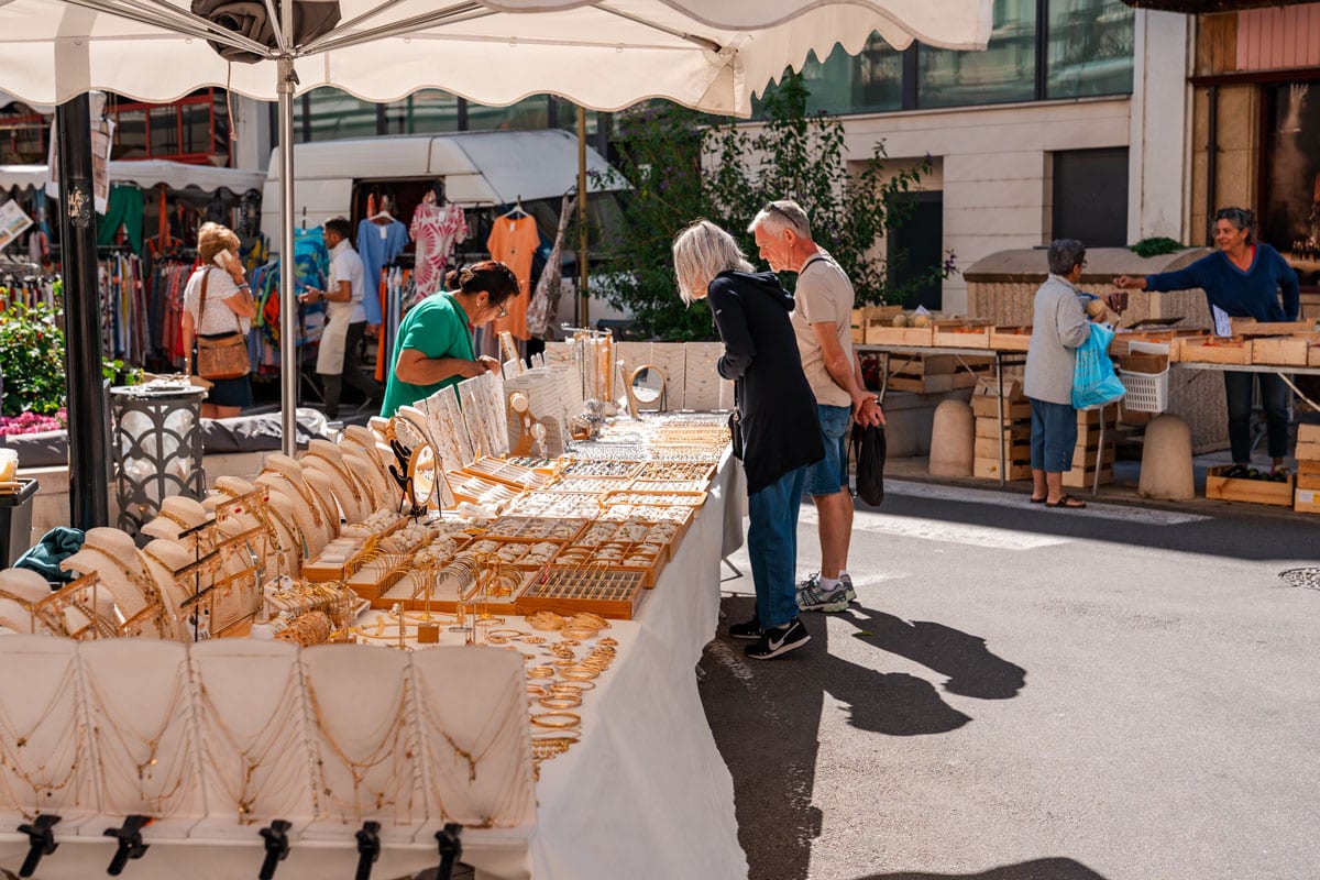 Thursday market in Orange, Provence.